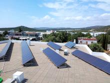 Instalação de painéis fotovoltaicos