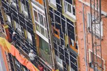 Installation of Technical Façades